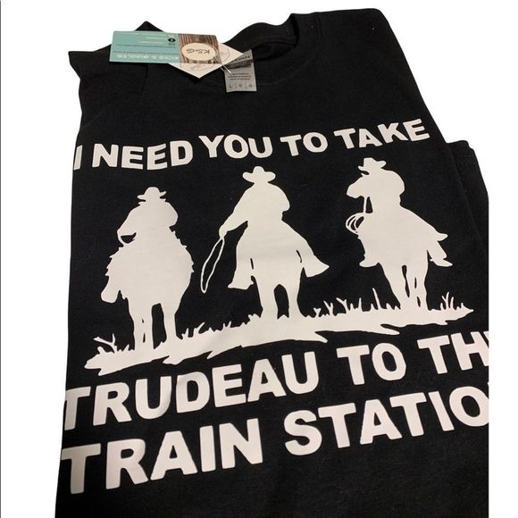 I need you to take Trudeau to the train station T-shirt - Picture 2 of 3